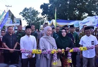Peresmian Pasar Wadai Ramadhan 1444 H Bersama Walikota Palangka Raya 