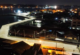 Pelantar 1 dan 2 Terhubung