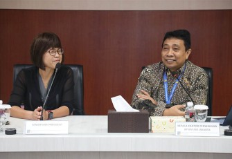 BP Batam saat menerima kunjungan Bizlink Internasional Corporation Taiwan, Jumat (4/8/2023).