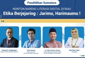 Literasi Digital Bekali Pelajar SMA di Kampar 