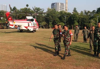 Pangkoopsud I saat Pimpin Satgas Udara untuk Amankan Langit Ibu Kota Jakarta Selama KTT ke-43 ASEAN