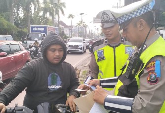Sat Lantas Polrestabes Medan Tilang 4.019 Kendaraan
