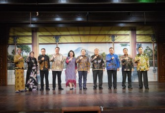Kapuspen TNI saat Hadiri Peresmian Gedung Pertunjukan Wayang Orang Bharata
