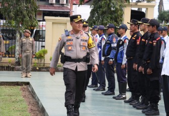 Kapolres Pasaman Barat Tegaskan Komitmen Terkait Netralitas Dalam Pemilu Serentak 2024
