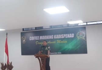 Kepala Dinas Penerangan TNI Angkatan Darat (Kadispenad) Brigadir Jenderal TNI Hamim Tohari 