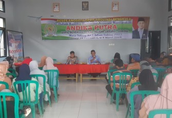 Reses Anggota DPRD Provinsi Andika Putra 