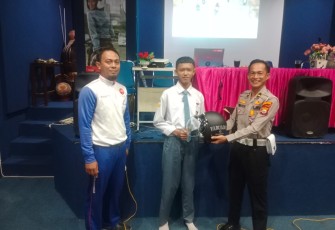 Polisi Ajak Pelajar dan Pihak Sekolah Tertib Lalu Lintas 