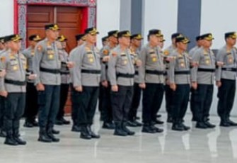 Kapolrestabes Medan Hadiri Sertijab Wakapolda Sumut 