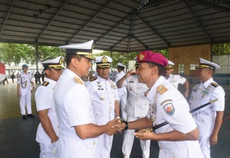 Danlantamal V Hadiri Sertijab Danguspurla Koarmada II
