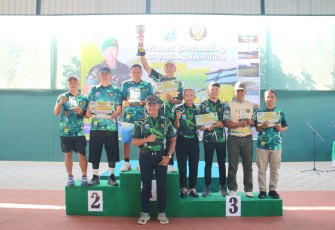 Pangdam Tanjungpura Tutup Kejuaraan Tenis Lapangan Se-Kalimantan Barat