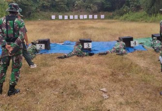 Kodim 0808/Blitar Gelar Latbakjatri Triwulan III TA 2023