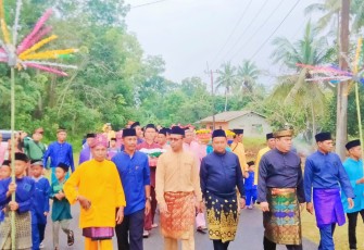 Sekda Bintan Hadiri Peringati 1 Muharram 1445 H Bersama Warga Kampung Rekoh dan  Ziarah ke Makam Datuk Julong