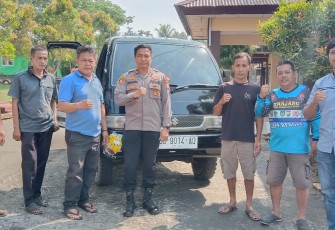 Polsek Taba Penanjung Berhasil Mengamanakan Mobil Curian 