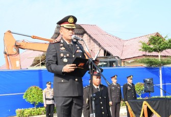 Polres Aceh Timur Gelar Upacara Peringatan Hari Kesaktian Pancasila 