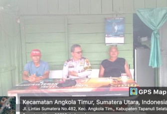Mengingat cuaca akhir-akhir ini yang cenderung sedang tak “bersahabat”, Bhabinkamtibmas Polsek Sipirok, Aipda Thomas M Harahap, mengajak segenap warga untuk lebih waspada.