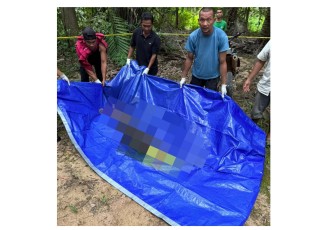 Sosok Mayat Laki Laki di Temukan Lokasi Perkebunan Sawit