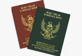 ilustrasi buku nikah