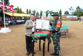 Bupati Dolly Sambut Baik Kegiatan TMMD Ke-117 di Tapsel