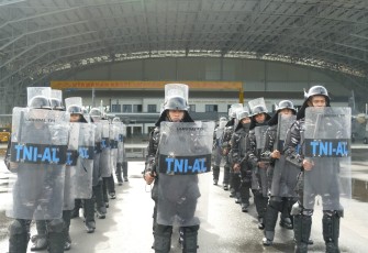 Lanudal Tanjungpinang Gelar Latihan PHH