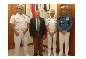 Walikota Brest dengan Senang Sambut Kehadiran Satlat KJK 2023 Taruna AAL
