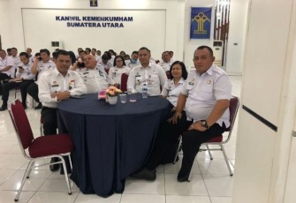Kalapas Binjai Hadiri RApat Koordinasi dan Evaluasi Capaian Kinerja 2023 