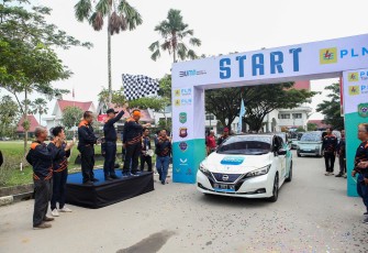 Kolaborasi PLN dan Pemilik Kendaraan Listrik Singkawang Gelar EV Gathering