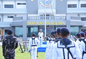 Koarmada III Gelar Upacara Peringatan Hari Armada RI Tahun 2023