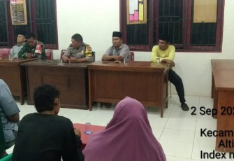 Dimediasi Polsek Padang Bolak, Korban Pemukulan Buka Pintu Maaf ke Pelaku
