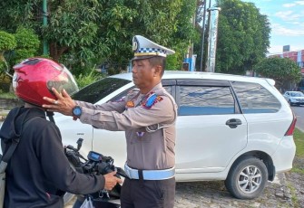 Satgas Operasi Patuh Seligi 2023 Polres Bintan Terus Lakukan Himbauan Keselamatan Berlalu Lintas 