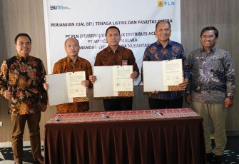 Medco E&P-PLN Kembali Tandatangani Perjanjian Jual beli Tenaga Listrik