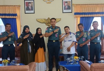 Lanudal Kupang Terima Kunjungan Edukasi Siswa Kelompok Bermain