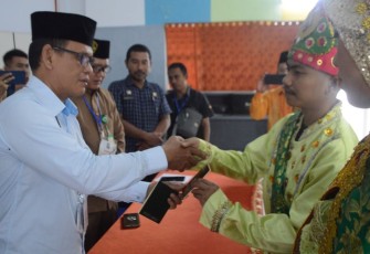 Pernikahan di Lapas II A Gorontalo