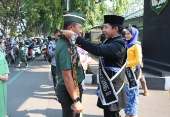 Danrem 052/Wijayakrama Kunjungi Kodim 0506/Tgr