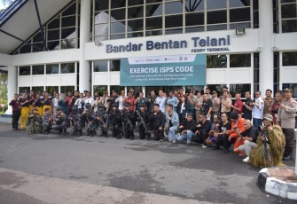 Latihan Gabungan International Ship & Port Facility Security Code (ISPS) di Pelabuhan Feri Internasional Bandar Bentan Telani