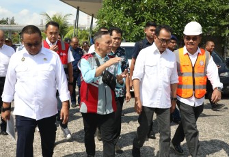 Menteri Perhubungan RI Kunjungi Pelabuhan Domestik dan Internasional Sekupang