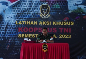 Wadan Koopssus TNI Brigjen TNI (Mar) Supriyono, S.E., M.M