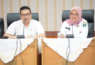 Kadis Kominfotik Sumbar Jasman resmi beralih tugas.