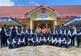 Paskibra di Kecamatan Bunguran Timur Laut