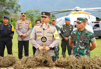 Kapolda Sumut, Irjen Pol Agung Setya Imam Effendi, Minggu (12/11/2023). 
