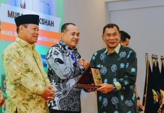 Bupati Zahir saat menghadiri Pra Musrenbang RKPD tahun 2024 Zona Pantai Timur yang dibuka oleh Gubernur Sumatera Utara Edy Rahmayadi di Hotel The Hill, Kecamatan Sibolangit, Kabupaten Deliserdang, Jumat (03/03/2023).