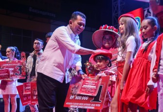 Gubernur Ansar Ahmad saat Hadiri Malam Puncak Festival Kopi Merdeka