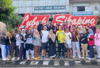 Senam Sehat Car Free Day Lubuk Sikaping 