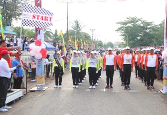 Gerak Jalan Tri Lomba Juang Bintan 