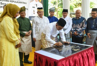 Peresmian rumah singgah