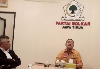 Ketua MKGR Jatim Kodrat Sunyoto, Selasa (5/9/2023).  