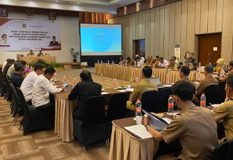 Polda Banten hadiri Rapat Koordinasi Bidang Politik untuk mempersiapkan Pemilu dan Pemilukada serentak 2024 T.A 2023 bertempat di Ballroom Horison Ultima Ratu pada Senin (11/12)