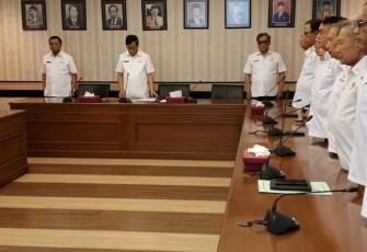 Ketum DPP Pepabri bertindak selaku Pembina Upacara Hari Kesaktian Pancasila 1 Oktober, bertempat di Ruang Rapat Utama DPP Pepabri, Jalan Diponegoro No. 53, Jakarta Pusat, Senin (2/10/2023).