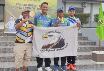 FRAC Puspenerbal Bawa Pulang 8 Medali dari Tanjungpinang Open Archery Competition 2023