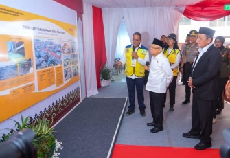 Wakil Presiden RI, Prof. Dr. (H.C.) K.H. Ma'ruf Amin dalam kunjungan kerjanya ke Tanjungpinang, Senin (9/9). 