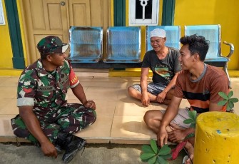 Babinsa Ciptakan Situasi yang Baik Dengan Warga Binaan